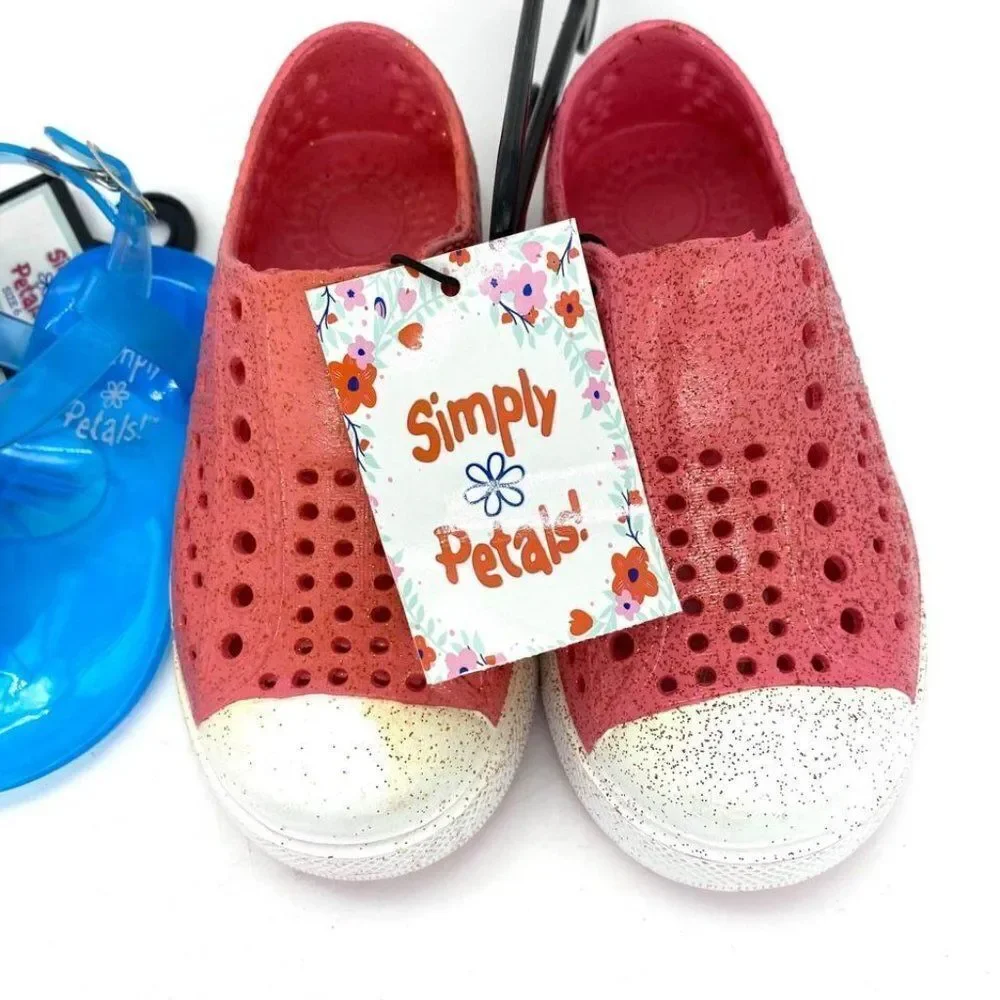 Toddler Girls Size 6 Sandals Set Of 2 New